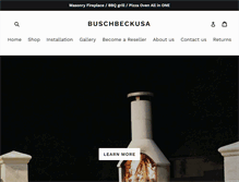 Tablet Screenshot of buschbeckusa.com